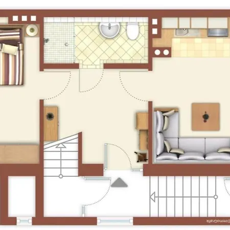 Strandhaus/strandburg 아파트 로스토크